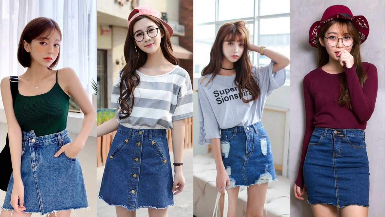 Zhiliheng Denim Skirt High Waist A-Line Mini Skirts Women Summer Pockets  Skirt,Sky Blue,M : Amazon.in: Fashion
