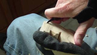 Carving The Folk Art Squirrel Part 1