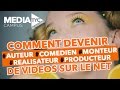 Mediatyc 1er booster de talents pour devenir cinastes blogueurs et youtubeurs