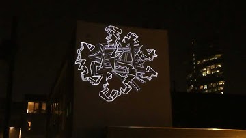 Interstices in a synaptic space Glow 2011