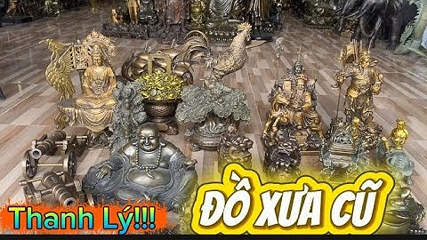 Cóc đồng to _ Phật di lạc bằng đồng _ Gà bằng đồng #độclạcầnthơ 
