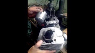 Шлифовка цилиндра иж Юпитер