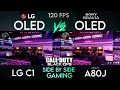 Best TV for Call Of Duty | 2021 OLED Comparison C1 vs A80J