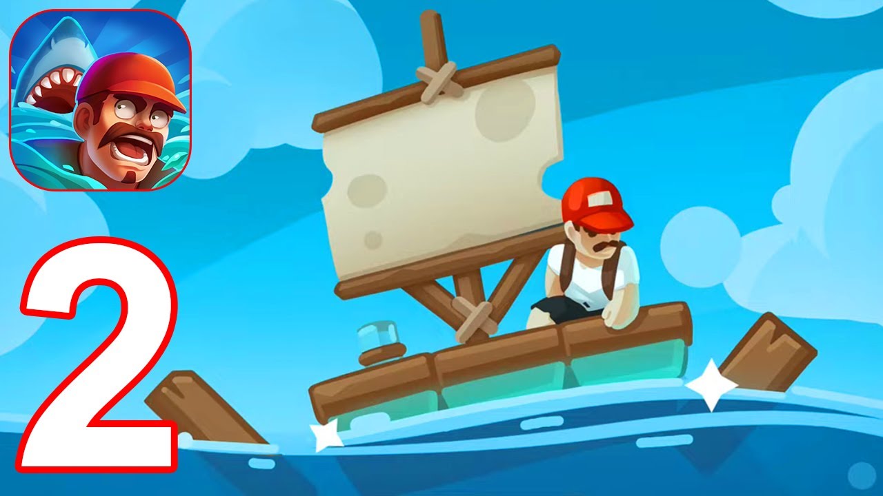 Epic Raft: Fighting Zombie Shark Survival Games - Gameplay Walkthrough Part 2 (Android, iOS