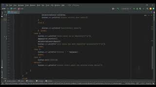 how to create ATM machine using java.