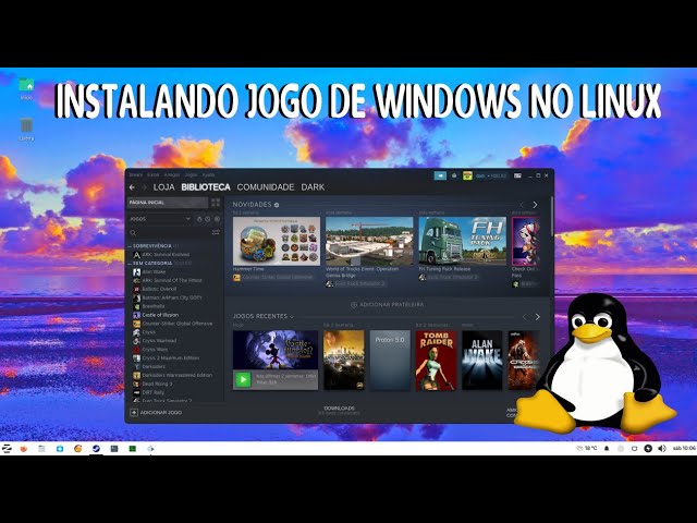 Como instalar jogos do Windows no Linux através do Steam Proton - Parte  4-TecLinux