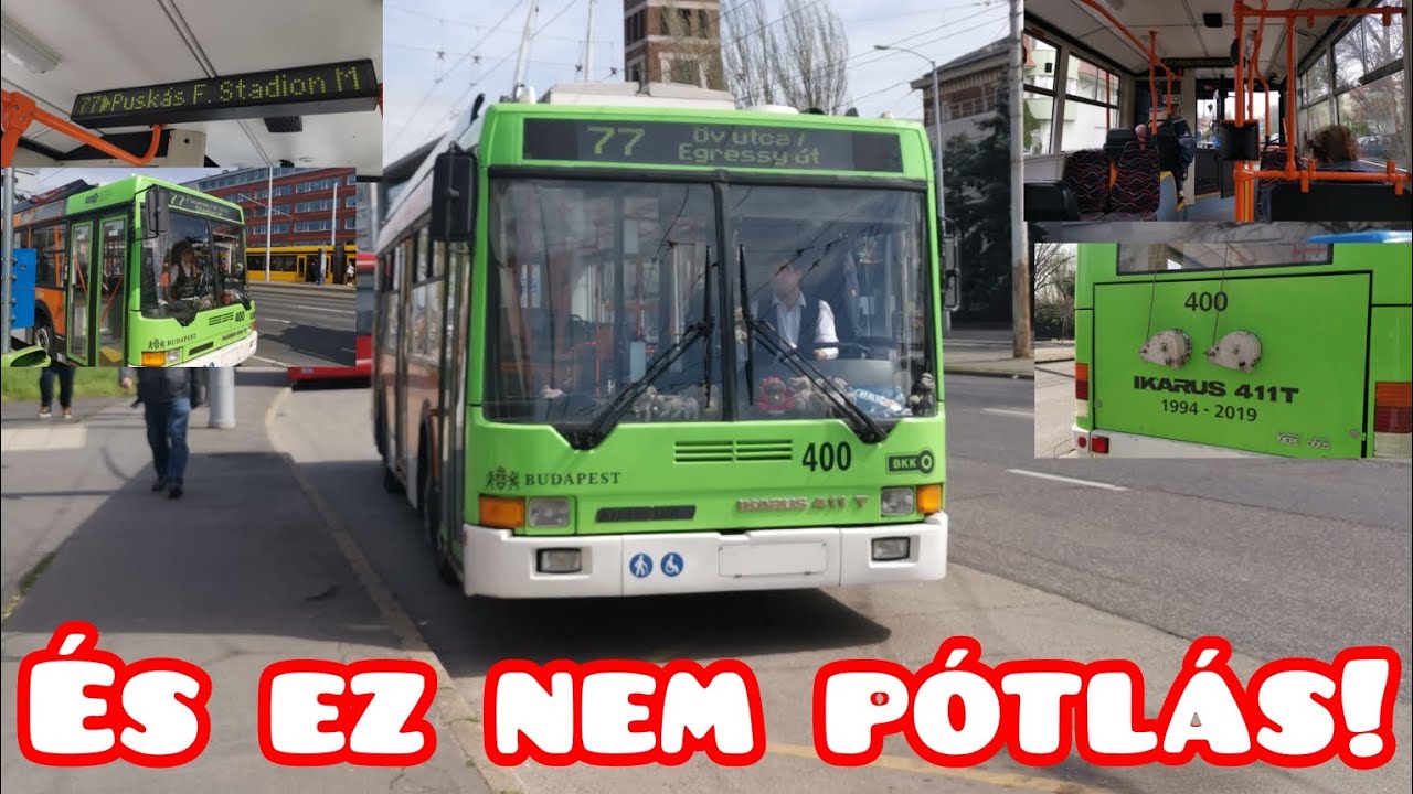 IKARUS 411T HÚSVÉT PÉNTEKEN A 77-ESEN! ELKÉPESZTŐ HANGULATOS UTAZÁS @LaciBVE-vel