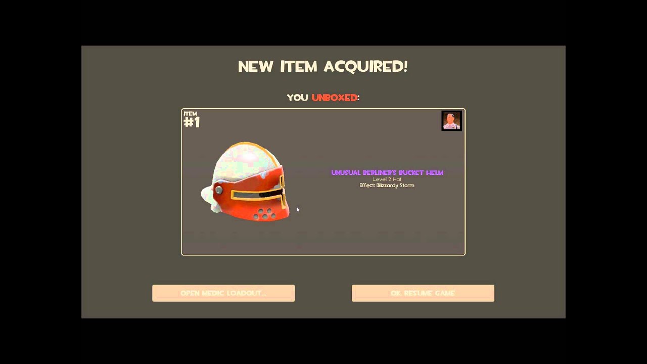 Unusual Berliner's Bucket Helm Blizzardy Storm