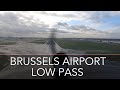 Passages bas à Bruxelles International (Brussels Airport) en DA40 :-)