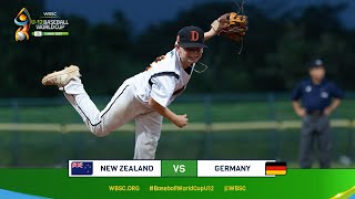 HIGHLIGHTS – New Zealand vs. Germany – WBSC U-12 Baseball World Cup