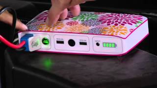 HALO Bolt Portable Charger & Car Jump Starter w/ LED Floodlight on QVC -  YouTube