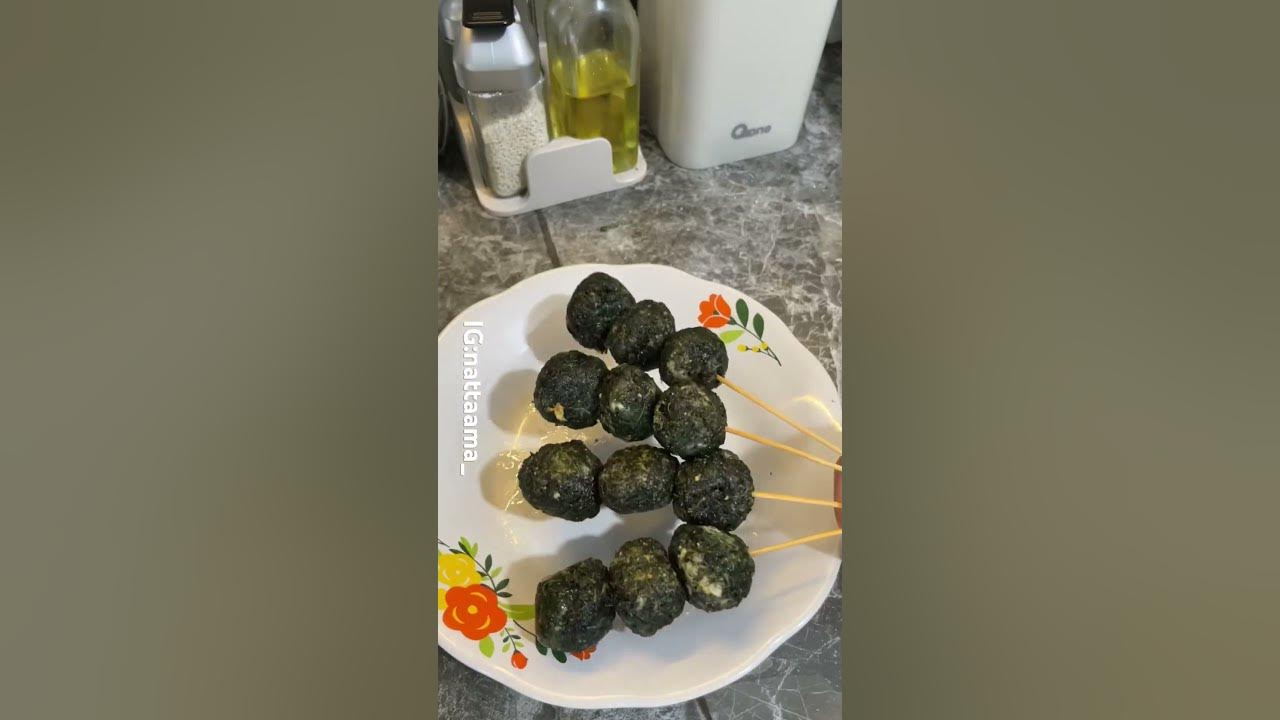 Modal daun ubi bisa jadi sate enak bgt! Cobain deh