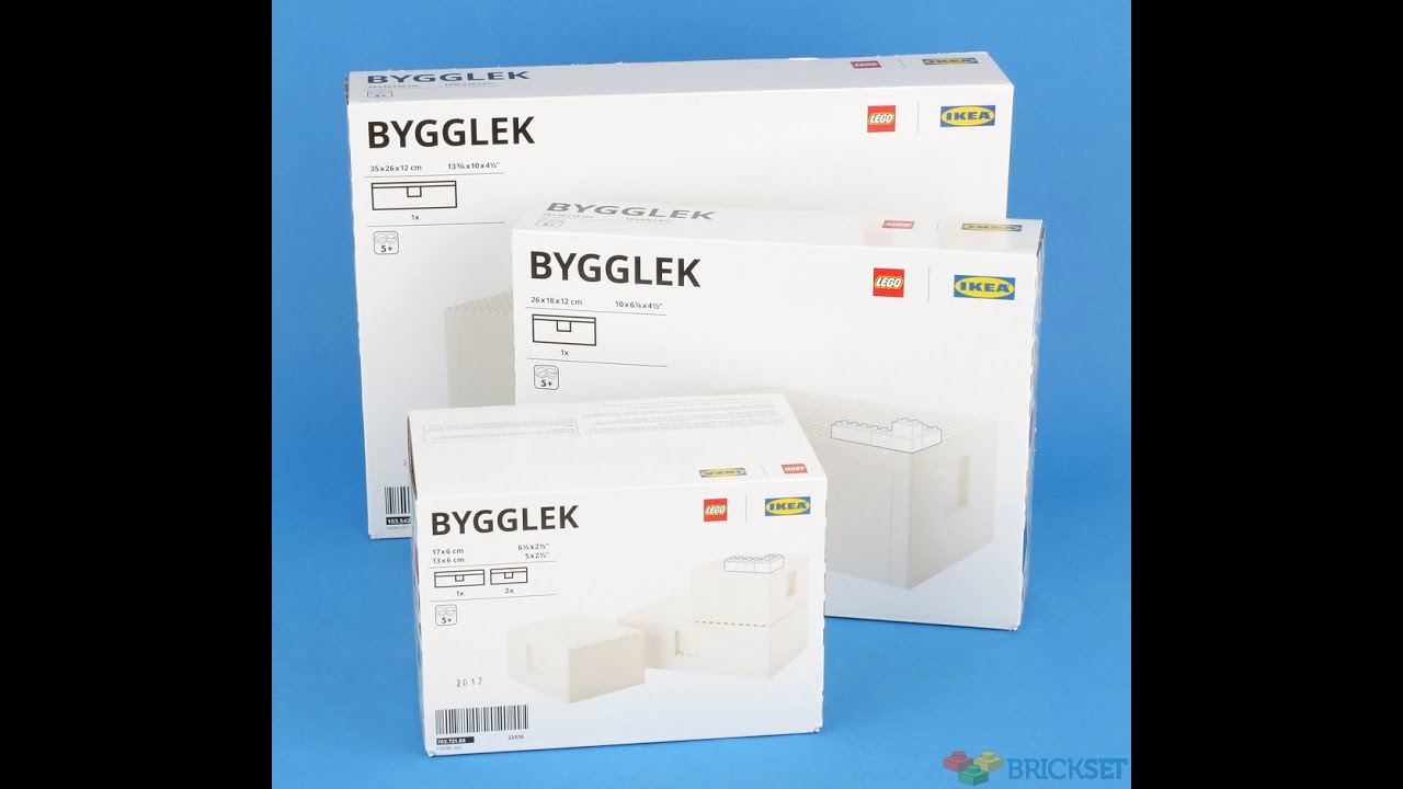 LEGO partered with ikea?! (BYGGLEK system)