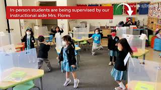 Knightly News - Concurrent Instruction at SJBS (In-person teaching with remote students)