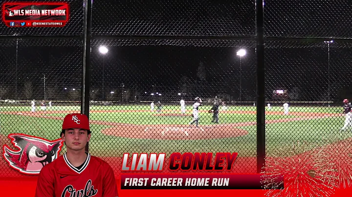 Keene State Baseball - Liam Conley First Career Ho...