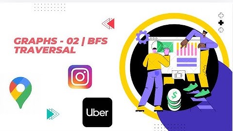 Graphs 02 | Graph Traversal | Breadth First Search (BFS) | Java