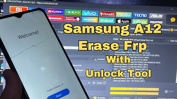 Samsung A12 Erase Frp With Unlock Tool | A12 Frp Bypass Unlock Tool | Za Mobile Tech