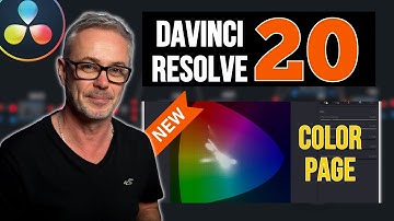 NEW DaVinci Resolve 20 -  My Favourite COLOR Features !