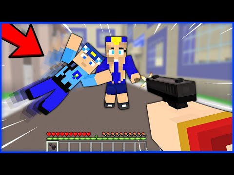 CEREN, ASLI POLİSİ TAM VURURKEN KEREM ÖNÜNE ATLIYOR! 😱 - Minecraft