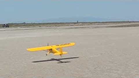 World Models 1/5 piper J3 Cub - electrified