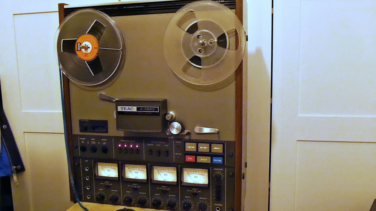 TEAC A-3440 not a normal reel to reel deck 