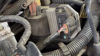 1999 GMC Yukon OBS ignition module, cap/rotor replacement 