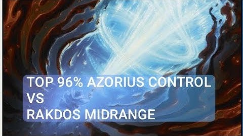 Top 96% Azorius Control vs Rakdos Midrange | Pioneer | Mythic Rank | MTG Arena
