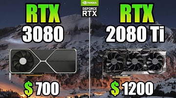 RTX 3080 vs RTX 2080 Ti Test in 8 Games | 1080p, 1440p & 4K