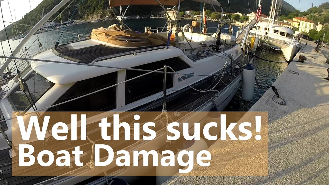 Ep 70 Well This Sucks! The Dark Side of Cruising – Boat Damage (Sailing Talisman)