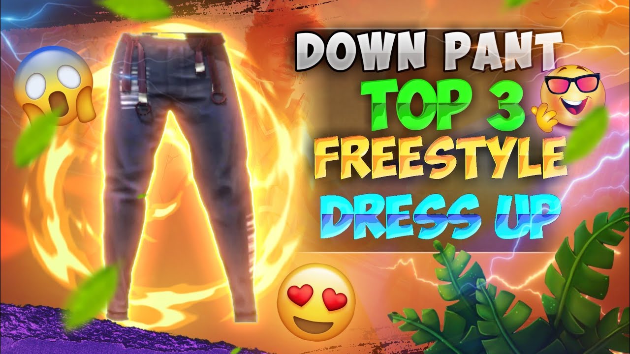 Down pant new dress combination top 3 new dress combination ff no