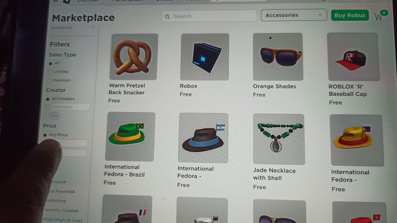 How To Get Free Accessories For Avatar On Roblox Working Guide YouTube 