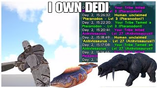 BEST FOOT PVPER DOMINATES #DEDI #LORDS #matrix #kings ON ARK SURVIVAL EVOLVED