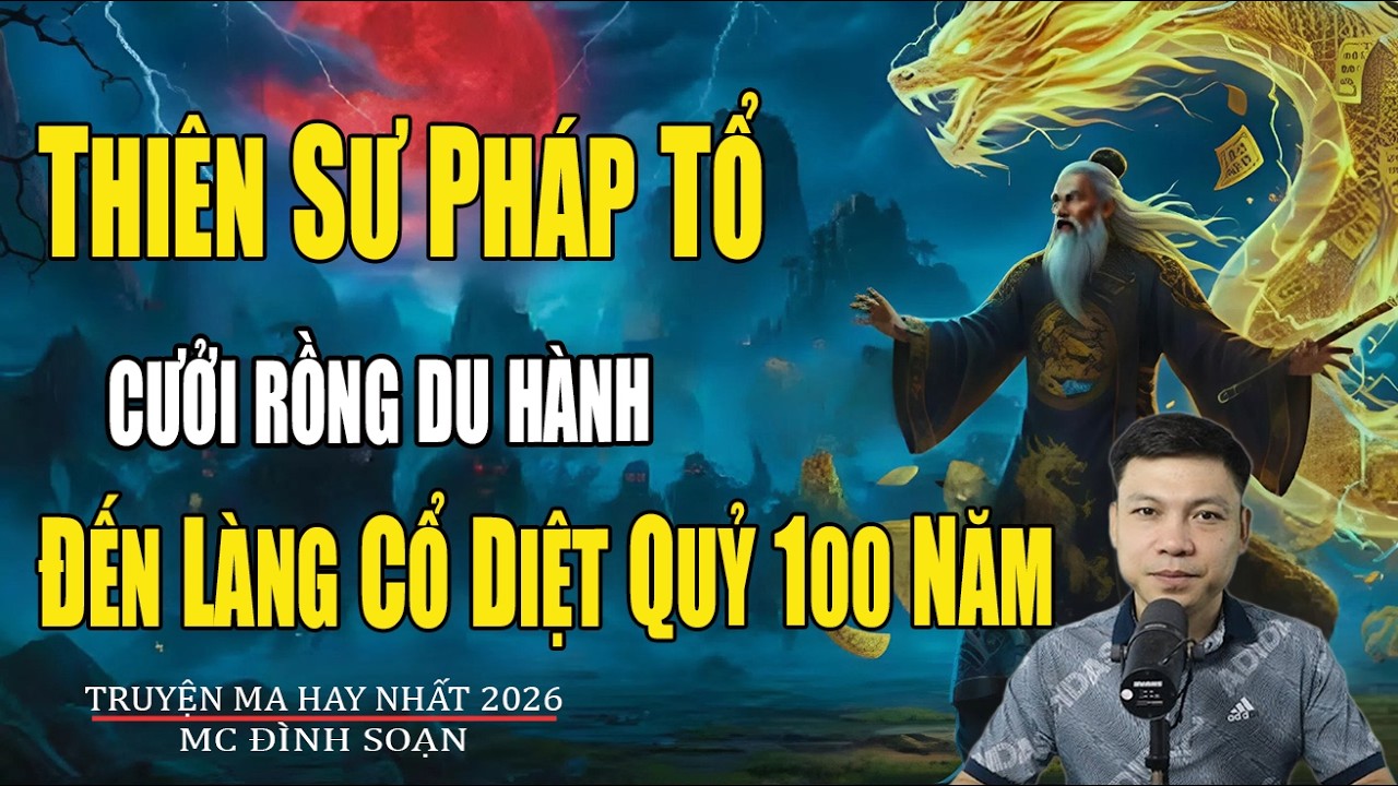 THIÊN SƯ LÃO TỔ CƯỞI RỒNG DU HÀNH ĐẾN LÀNG CỔ DIỆT QUỶ 100 NĂM|Truyện Ma Đình Soạn-Chuyện Ma kinh dị