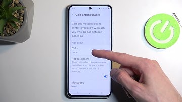 Activating Do Not Disturb Mode on Samsung Galaxy A55 / DND mode on Samsung Galaxy A55