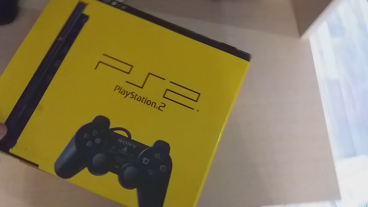 Распаковка ПС2 + диски - YouTube