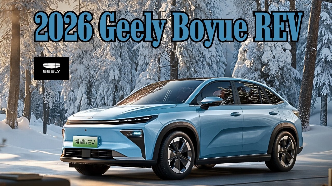 Представлены официальные изображения Geely Boyue REV! 💎 Этот внедорожник с запасом хода 1525 км н...