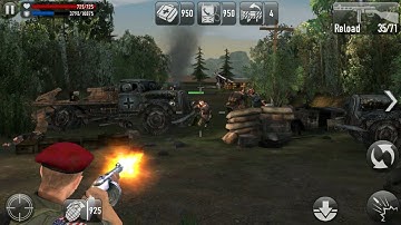 Frontline Commando: D-Day Gameplay | Map : - Juno | Mission : - 12 ( Juno : Day-2 0555Z )