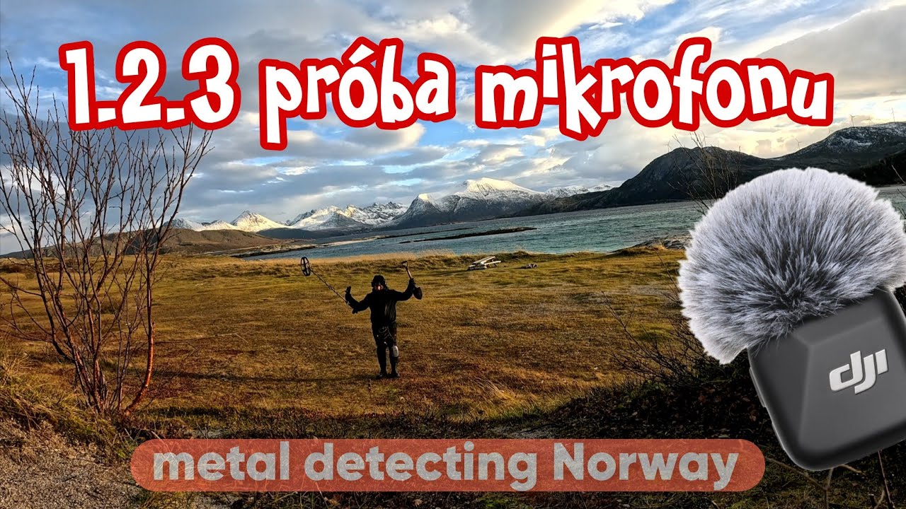 Test mikrofonu DJI Mini Mic w wietrznych warunkach + wyprawa na Steinvike! 🌬️🔎