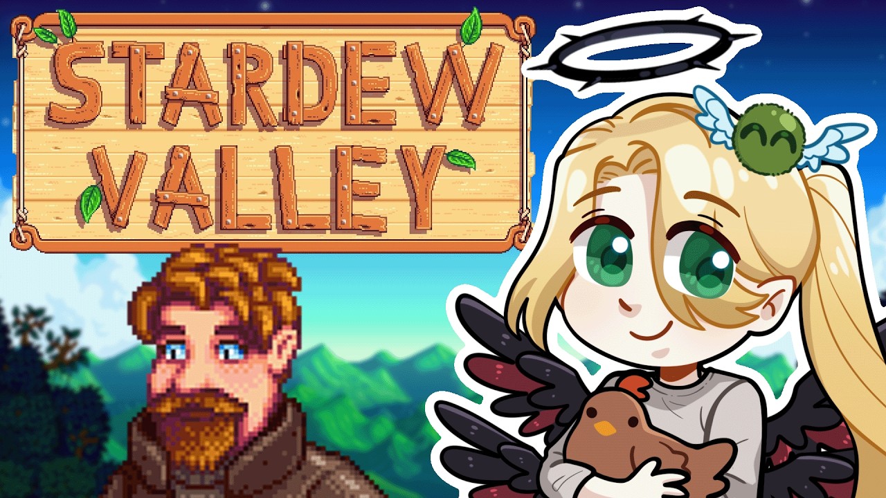 【STARDEW VALLEY】 We Should Talk About Clint 💎😐 【FIRST STAGE PRODUCTION EN】