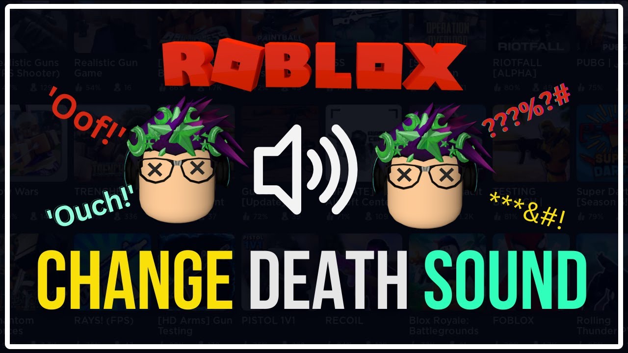 How To Get The OOF Sound Back In Roblox! (Change Death Sound