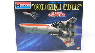 Battlestar Galactica 1981 Viper Model Kit by Bandai Monogram