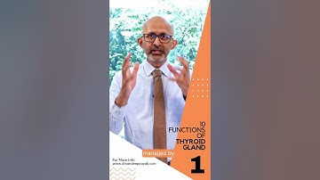 Metabolism | 10 Functions of Thyroid Gland | Dr. Sandeep Nayak