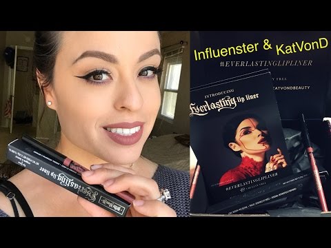 Kat Von D Beauty Everlasting Lip Liner & Influenster-thumbnail