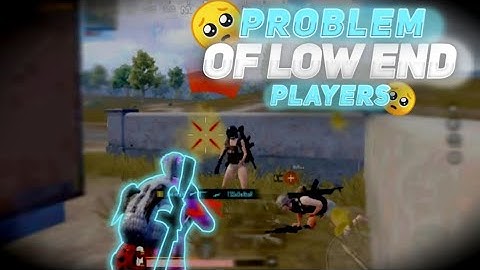 PROBLEM OF EVERY LOW END DEVICE PLAYER😩 | BGMI MONTAGE | REDMI NOTE 5