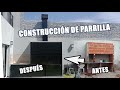 Construcción de una parrilla de material cuadrada con chimenea y tiraje / Sale asadito