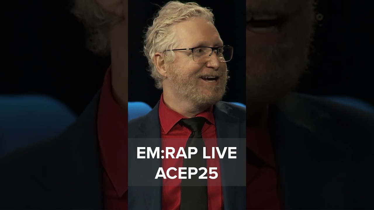 🩺🎤🎉 EM:RAP Live at ACEP