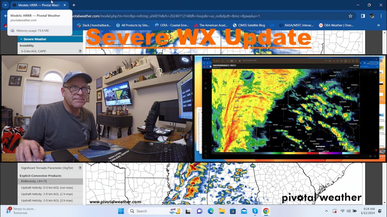 Update on storms moving in - YouTube