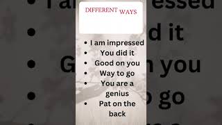 DIFFERENT WAYS TO SAY CONGRATULATIONS || Learn English