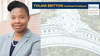 Faculty profile: Professor Tolani Britton