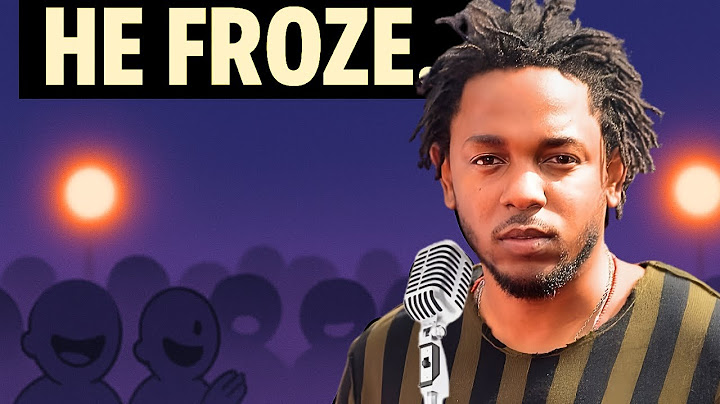 He Got Booed Off Stage But Look What Happened Next! | "Rapper / Singer Kendrick Lamar"